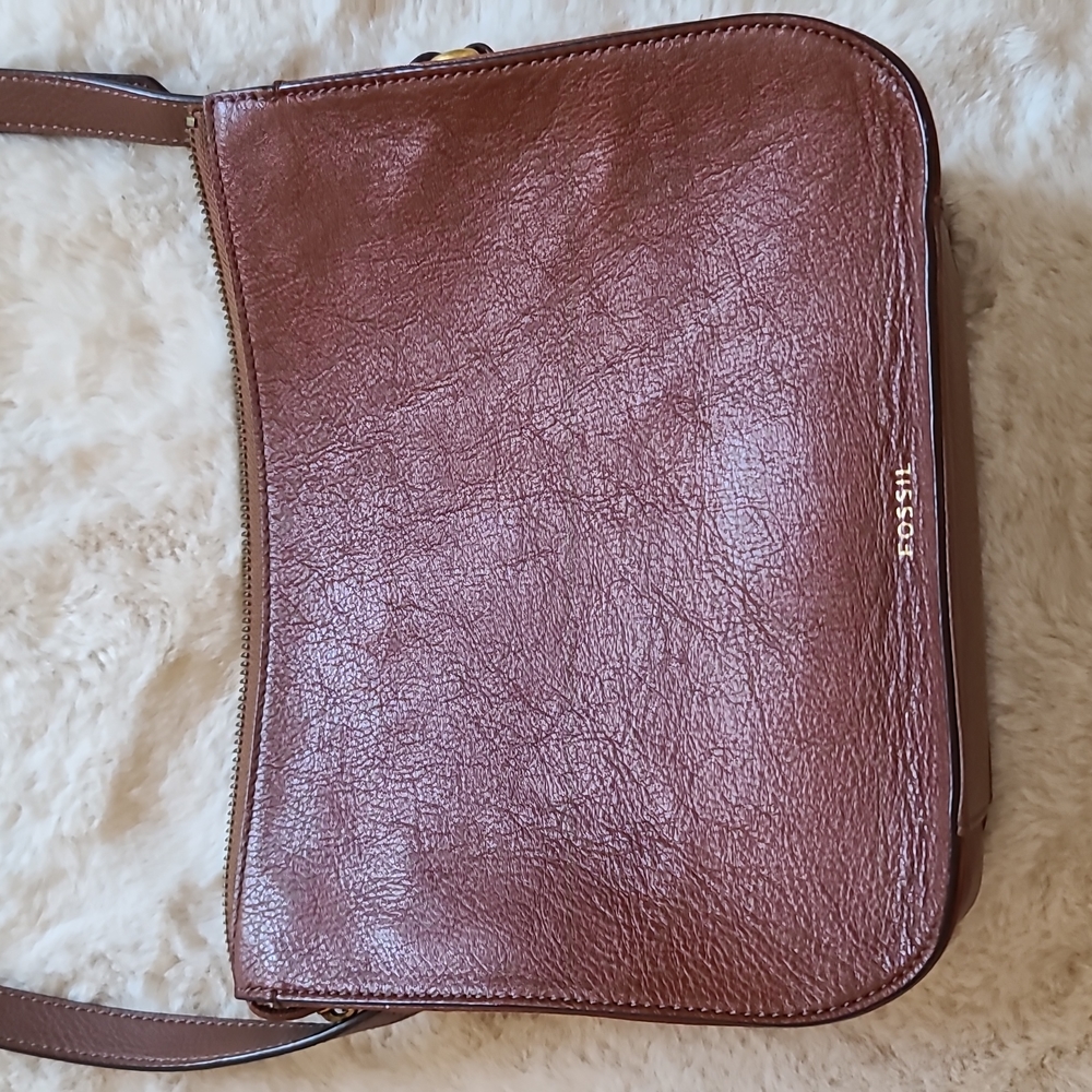 Fossil brown crossbody